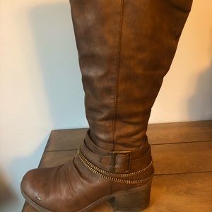 Carlos Santana 7 Wife Calf boot